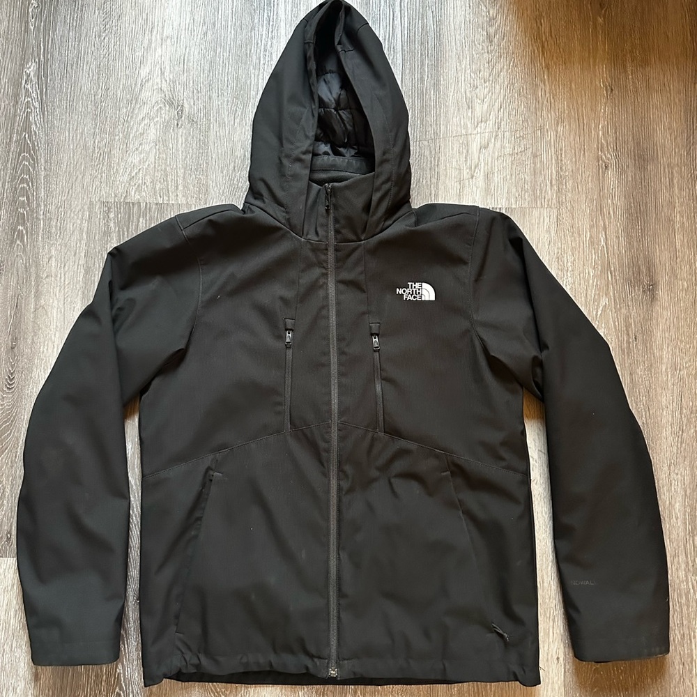 North Face Men’s Black Jacket, Size Medium